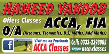 Accounts Teacher ONLINE WhatsApp923332398085 Skype acca.classes